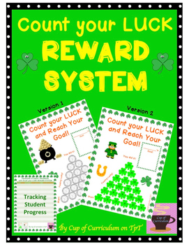 Preview of Class Reward | Incentive Chart | Whole Group Reward | Count your LUCK