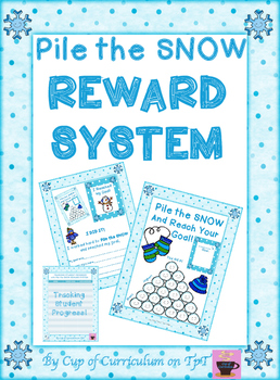 Preview of Class Reward | Incentive Chart | Whole Group Reward | Pile the SNOW