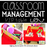 Classroom Management VIP Table FREEBIE