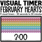 Classroom Management Visual Timers FEBRUARY