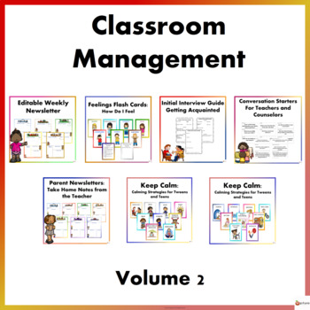 Preview of Classroom Management Volume 2 Bundle