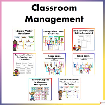 Preview of Classroom Management Volume 5 Bundle
