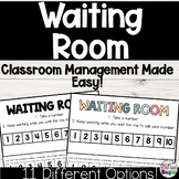 Classroom Management Waiting Room Sign