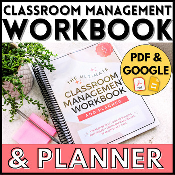 Preview of Classroom Management Workbook and Lesson Plan Template