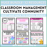 Classroom Management and Community Builder Bundle