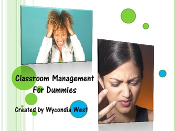 Preview of Classroom Management for Dummies