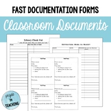 Classroom Master Documents