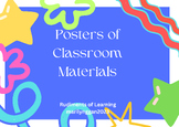 Classroom Materials Posters