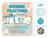 Classroom Math Poster: Dividing Fractions Edition