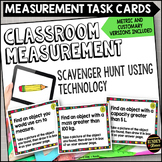 Length, Capacity and Mass Scavenger Hunt Task Cards
