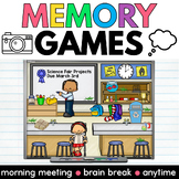 Classroom Memory 10 Scenes Morning Meeting Activities Brai