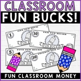 Classroom Money - Fun Bucks Class Money Reward System