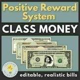 Classroom Money Templates | EDITABLE, Positive Reward Syst