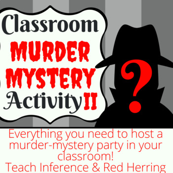 Preview of Classroom Murder Mystery Activity II