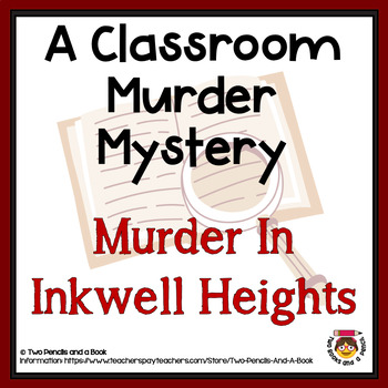 Preview of Classroom Murder Mystery: "Mystery in Inkwell Heights" Literature-Based