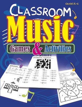 Preview of Classroom Music Games and Activities
