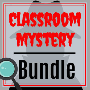 Preview of Classroom Mystery Bundle
