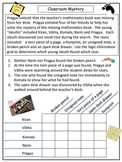 Classroom Mystery Logic Puzzle