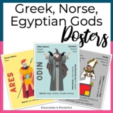 Classroom Mythology Posters Bundle | Greek, Norse, and Egy