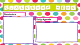 Classroom News Digital Template