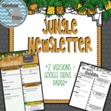 Classroom Newsletter - Digital & Printable Versions - Jung