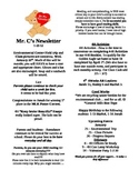Classroom Newsletter Template - Classroom Management and P
