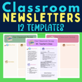 Classroom Newsletter Templates 