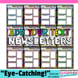 Editable Newsletter Templates: Monthly Newsletters