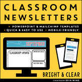 Newsletter Templates for the Classroom: Bright and Clear
