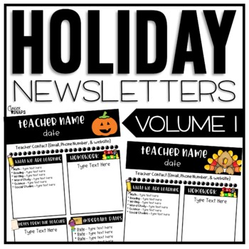 Preview of Classroom Newsletter Templates - Free