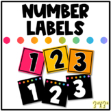 Classroom Number Labels (#1-36)