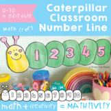 Classroom Number Line | Caterpillar Math Craft