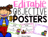 Classroom Objective Posters