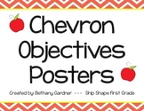 Chevron Objectives Posters