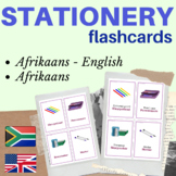 Classroom Objects Afrikaans flashcards