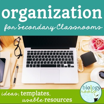 Preview of Classroom Organization for Secondary Teachers