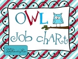 Classroom Owl Job Chart