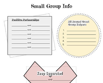 Preview of Classroom Paraprofessional/TA Binder