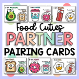 Classroom Partnership Pairing Cards | FOOD CUTIES