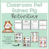 Classroom Pet Guinea Activities Writing Journal Data Track