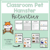 Classroom Pet Hamster Activities Writing Journal Data Trac