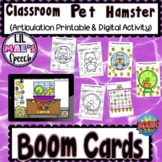 Classroom Pet Hamster Articulation Printable & Digital Activity