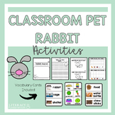 Classroom Pet Rabbit Activities Writing Journal Data Track