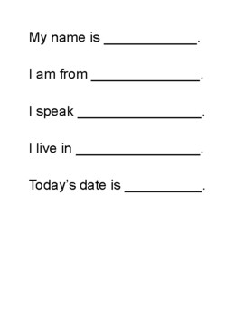 Preview of Classroom Phrases printables