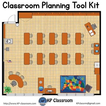 Preview of Classroom Planning and Seating Chart Design Tool Kit