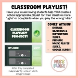 Classroom Playlist Project!