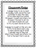 Classroom Pledge Worksheets & Teaching Resources | TpT