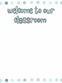 Classroom Poster