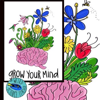 Classroom Poster Bundle: Grow Your Mind and Be Different! | TpT