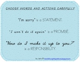 Classroom Poster - Choosing Words Carefully 
